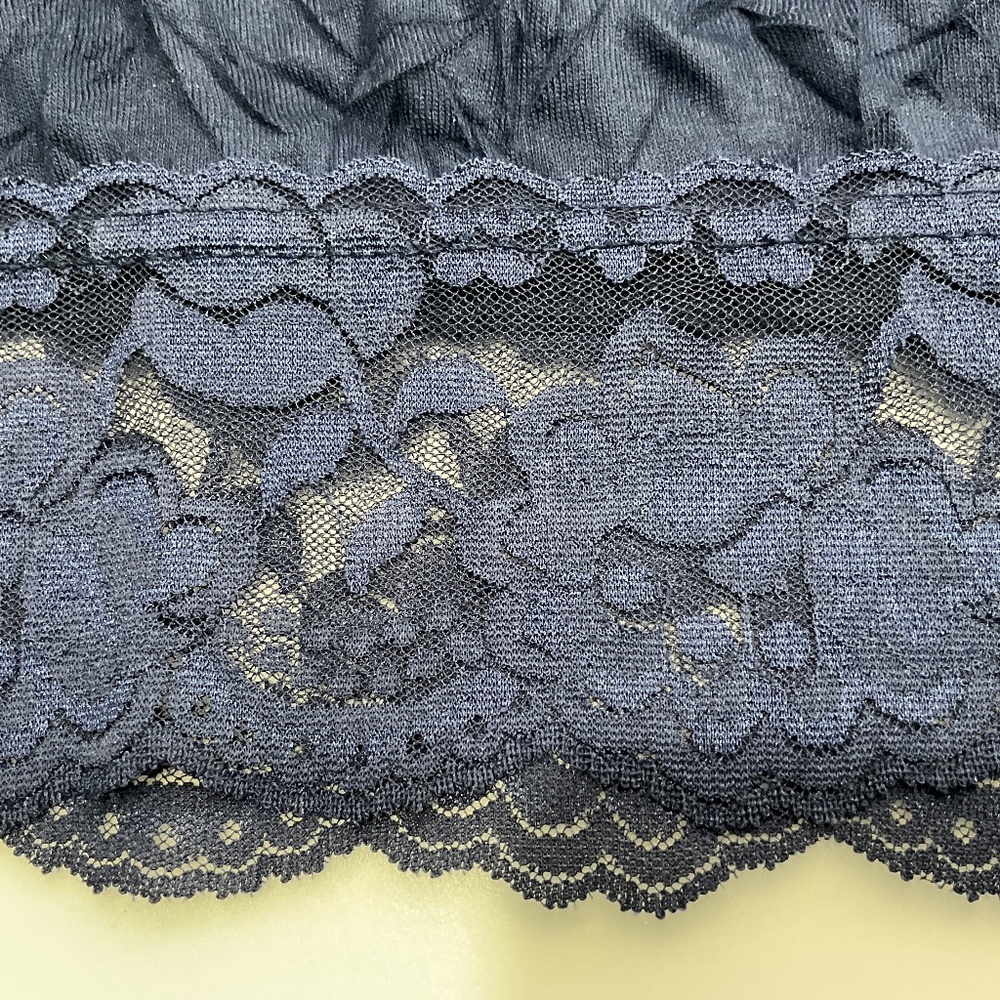 Maurice’s Women’s Dark Navy Lace Trim Crinkle Cami Size XXL - Picture 10 of 14